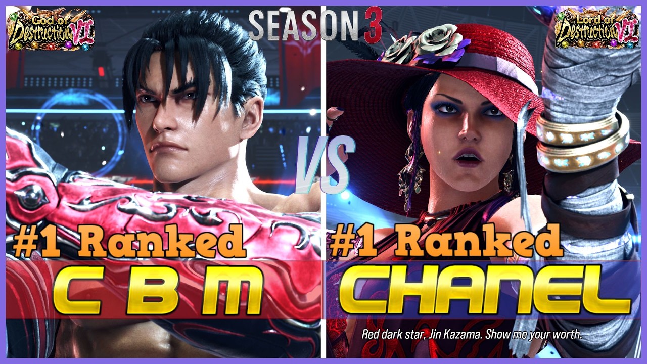 T8 S3 ▰ CBM (#1 Ranked Jin) Vs CHANEL (#1 Ranked Zafina) ▰ Tekken 8 High Level Gameplay