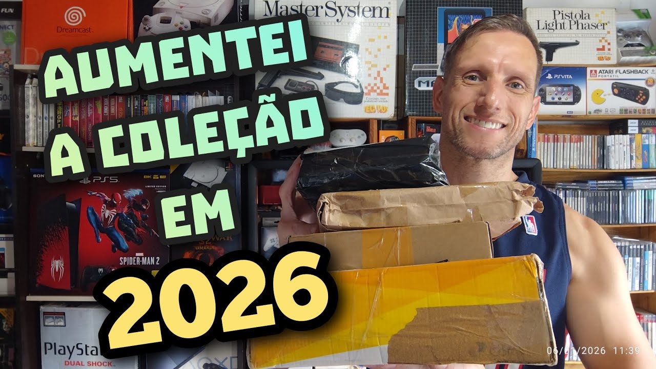 Aumentando a COLEÇÃO de GAMES em 2026