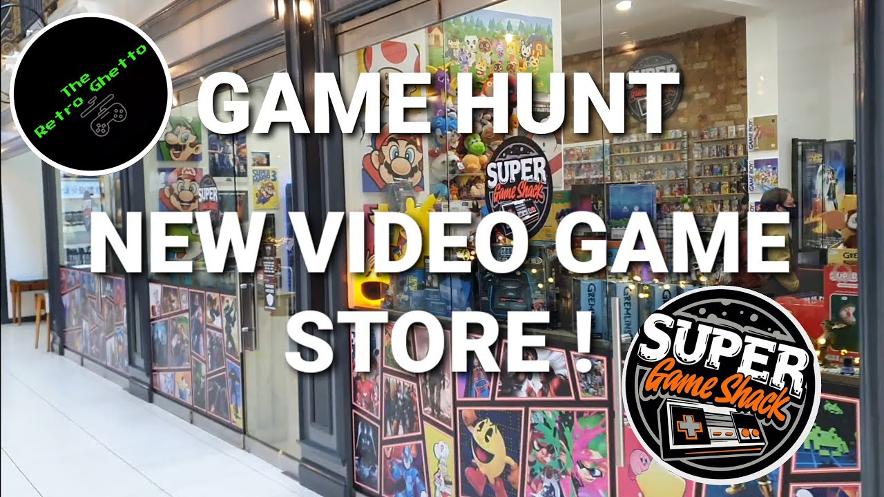 GAME HUNT! @ Amazing New Store Super Game Shack