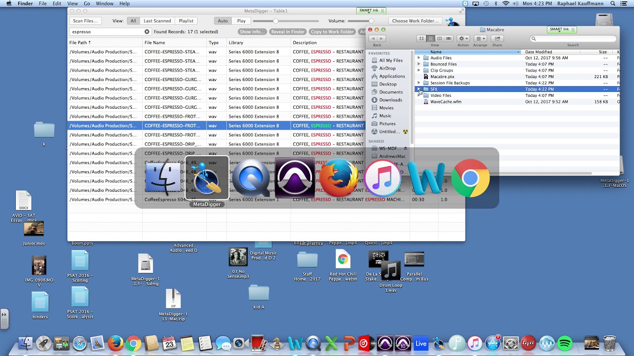 Sound Effects Library - Metadigger