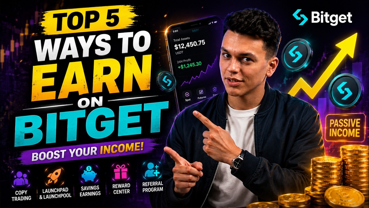 🔥 Bitget Earn Guide - Best Ways To Grow Your Crypto 💎