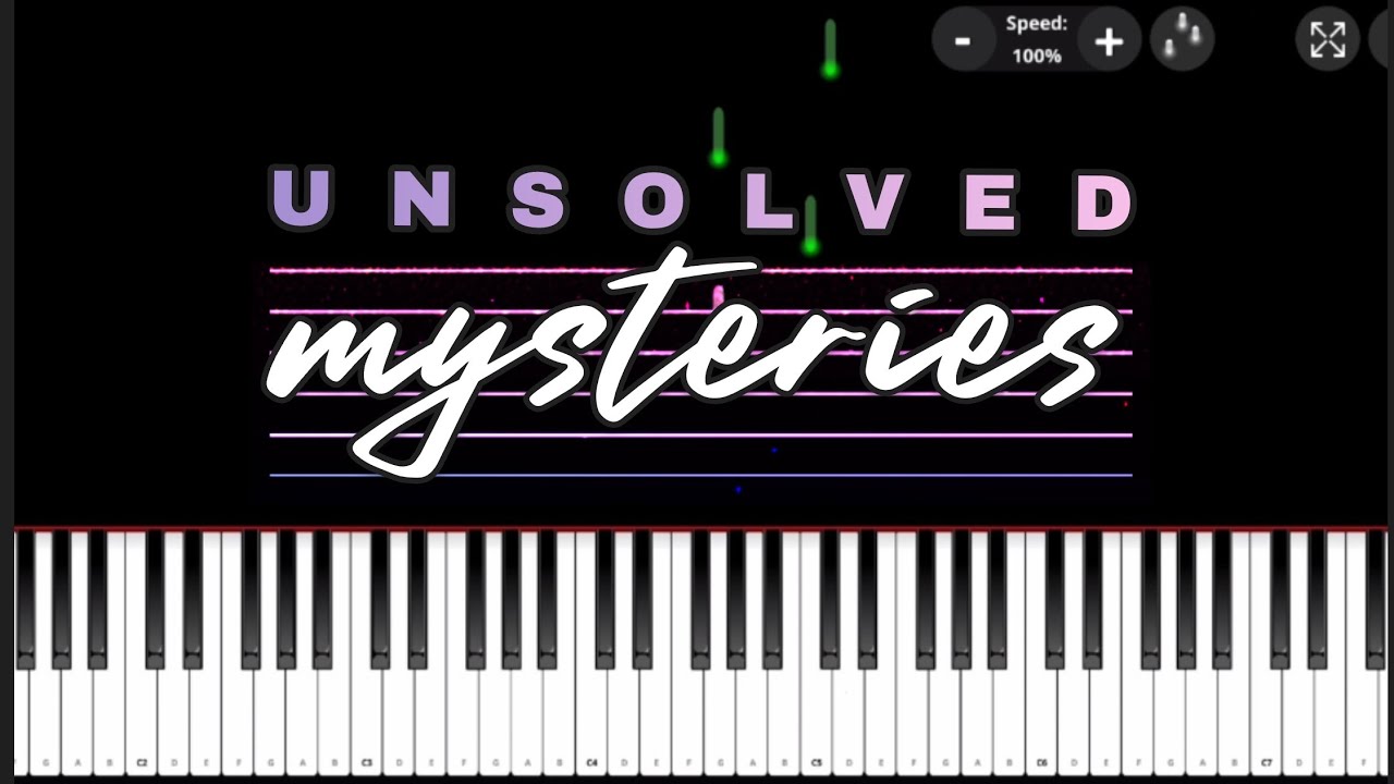 Unsolved Mysteries Theme - Michael Boyd and Gary Malkin - Piano Tutorial 