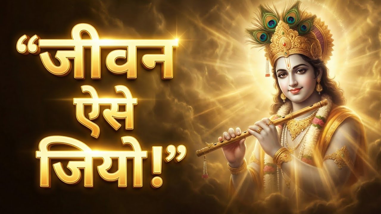 श्रीकृष्ण के अनुसार जीवन कैसे जिएँ | Aaj ke time me jiwan jina