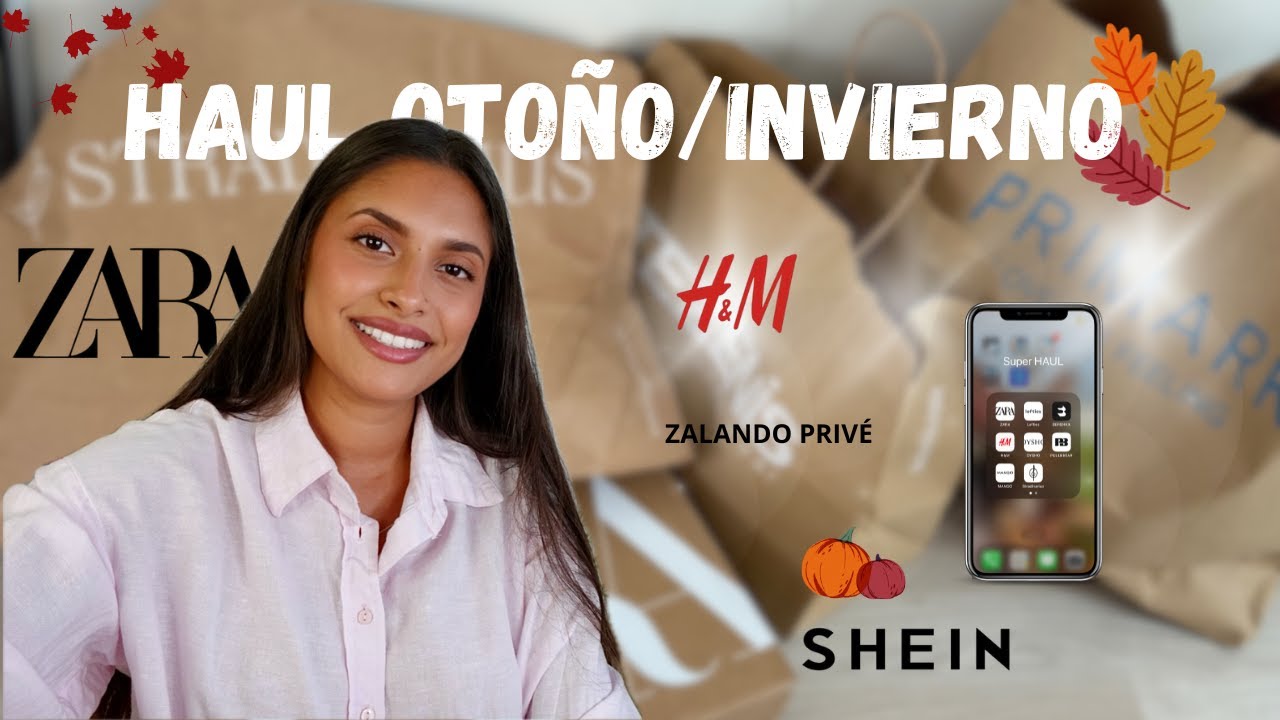 💸 SUPER HAUL OTOÑO 🍂 - Zara, H&M, Shein, Zalando Privé