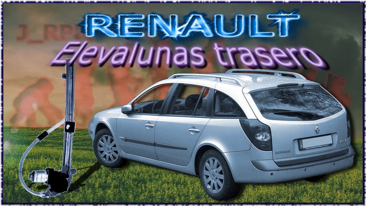 ✅ RENAULT Laguna II, elevalunas trasero | J_RPM