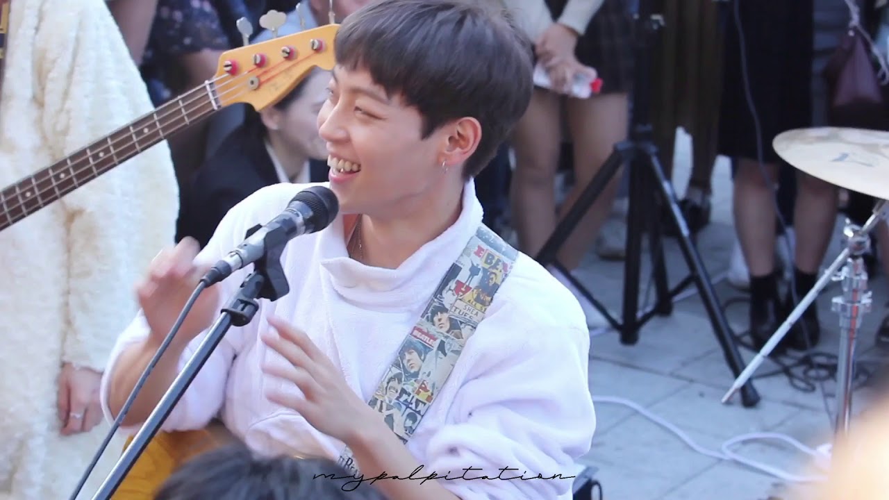 181003 홍대버스킹 더로즈 The Rose- Baby (귀여운 우성 woosung focus)
