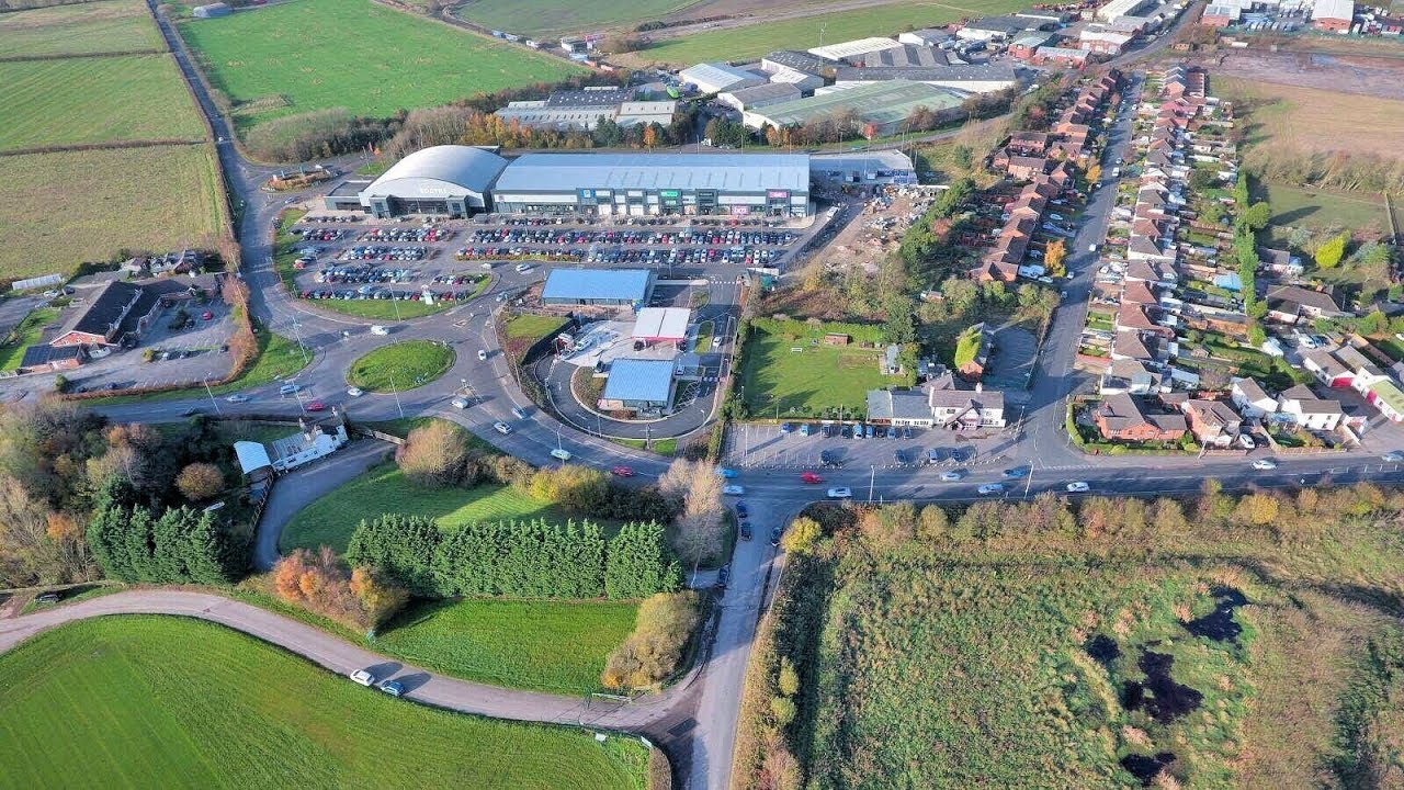 Journey Through Time, Burscough Industrial Estate (HMS Ringtail), 1992 & 2019
