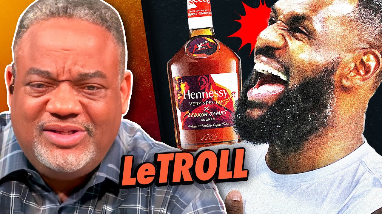LeBron James TROLLS Sports World with Brown Liquor Stereotype