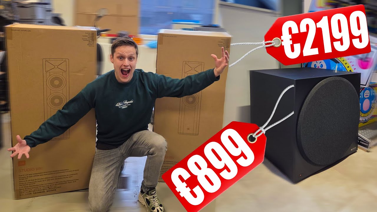 Nieuwe Speakers Op Kantoor installeren