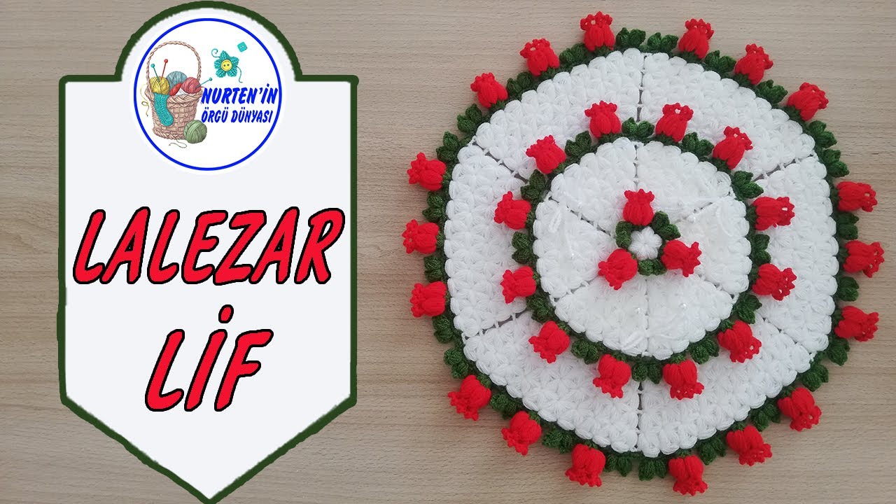 Yeni Tasarım Lale Bahçesi Lalezar Lif Modeli Yapılışı |lif modelleri ve yapılışı |Tasarım:Suzan Ayin