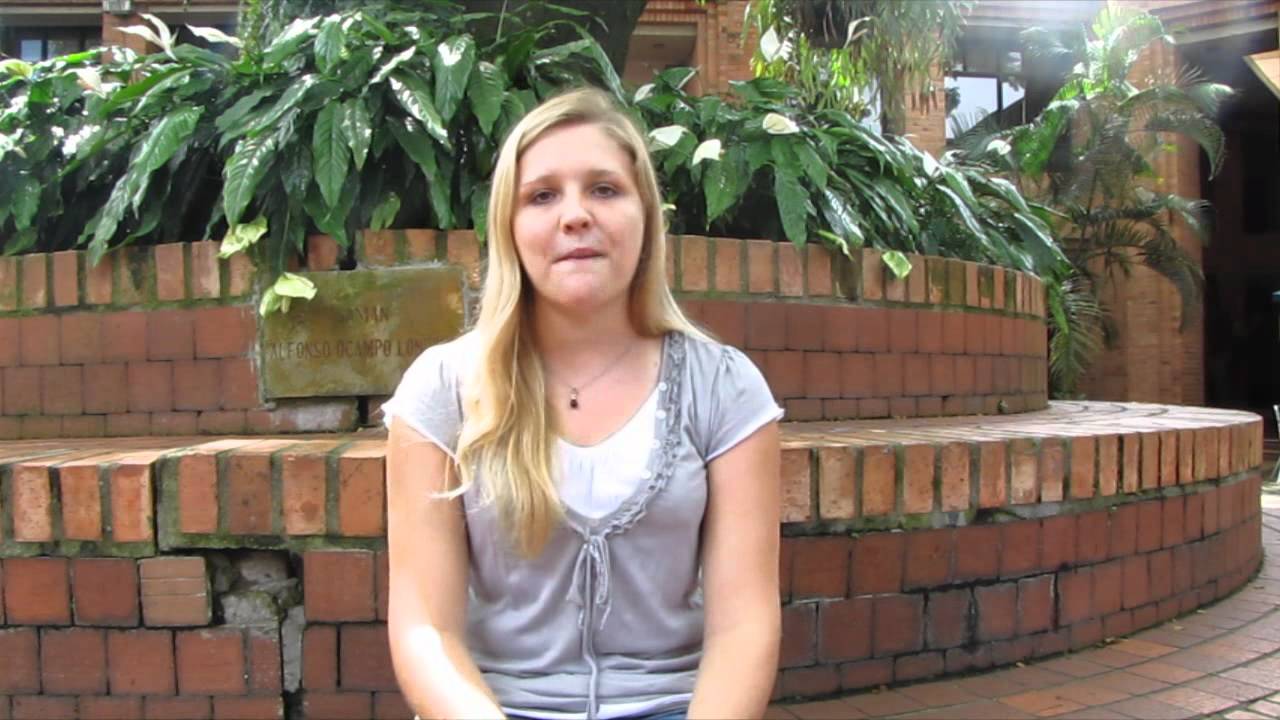 Jennifer Schulz, estudiante alemana de intercambio en la Universidad Icesi
