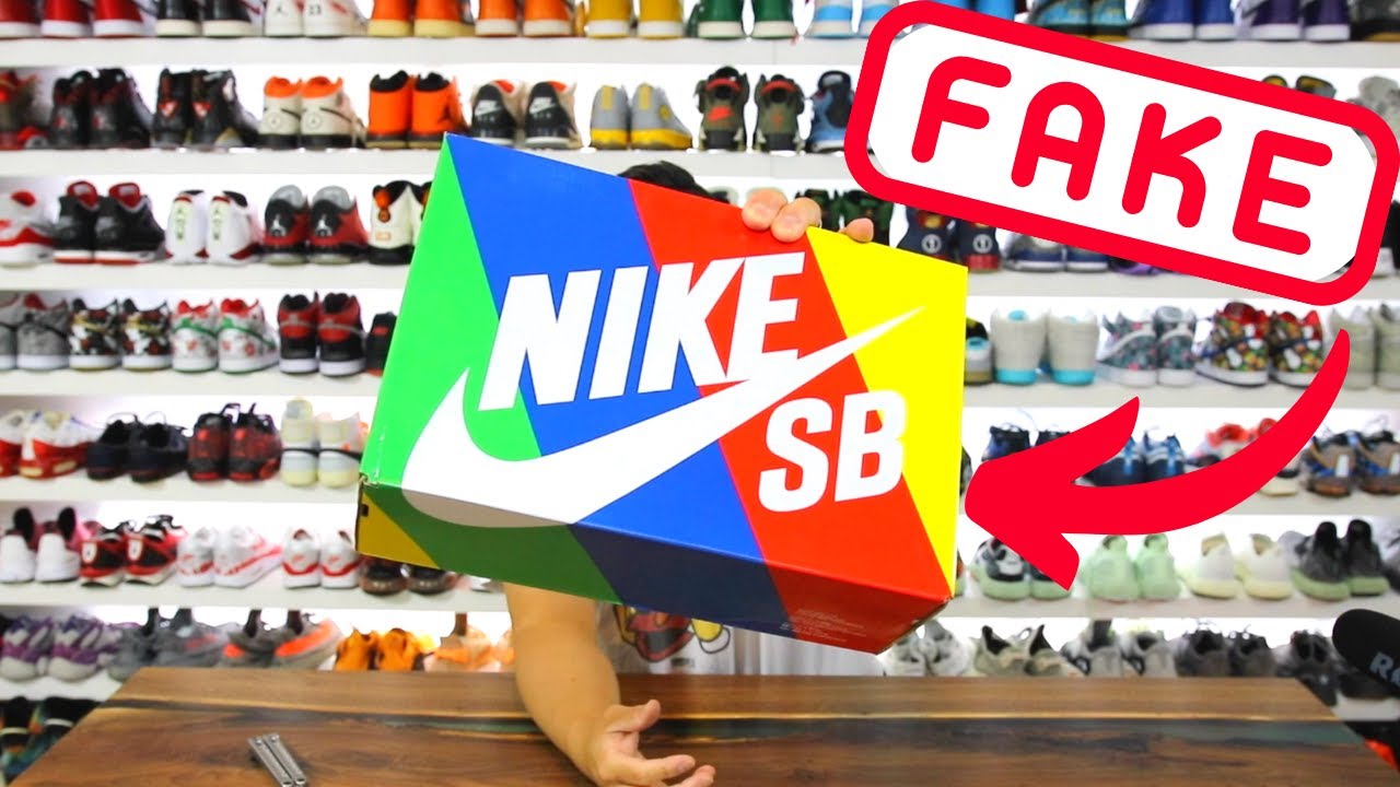 I BOUGHT The MOST EXPENSIVE FAKE NIKE SB DUNK LOW BEN & JERRY’S CHUNKY DUNKY I COULD FIND...