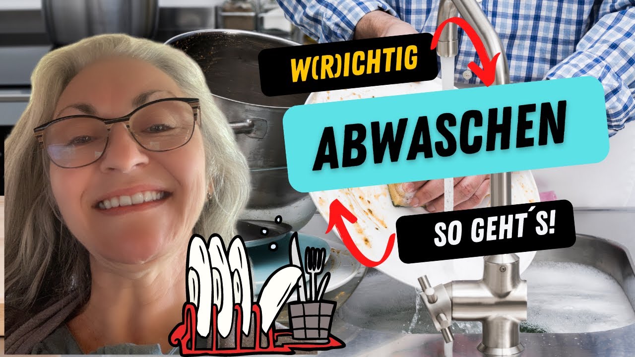 #Geschirr sp&uuml;len- wie ein Profi, so gehts!