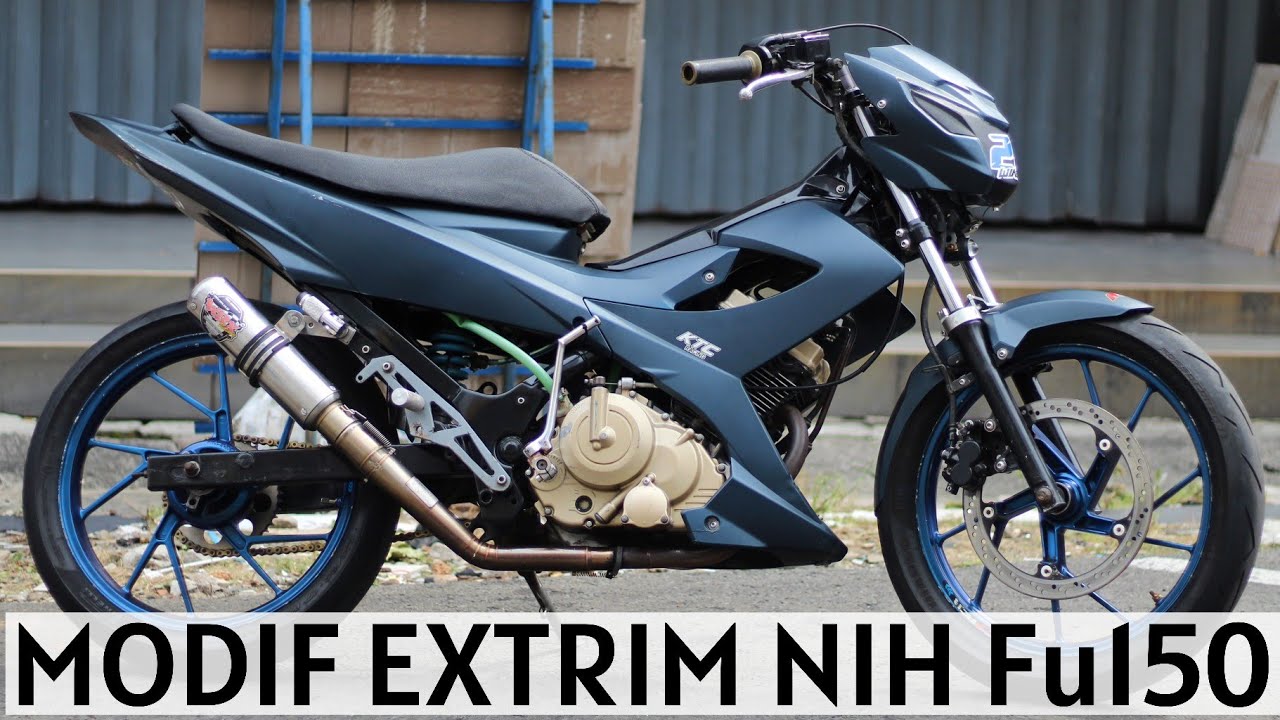 SATRIA FU MODIF 5 JUTA BISA LAWAN RX KING