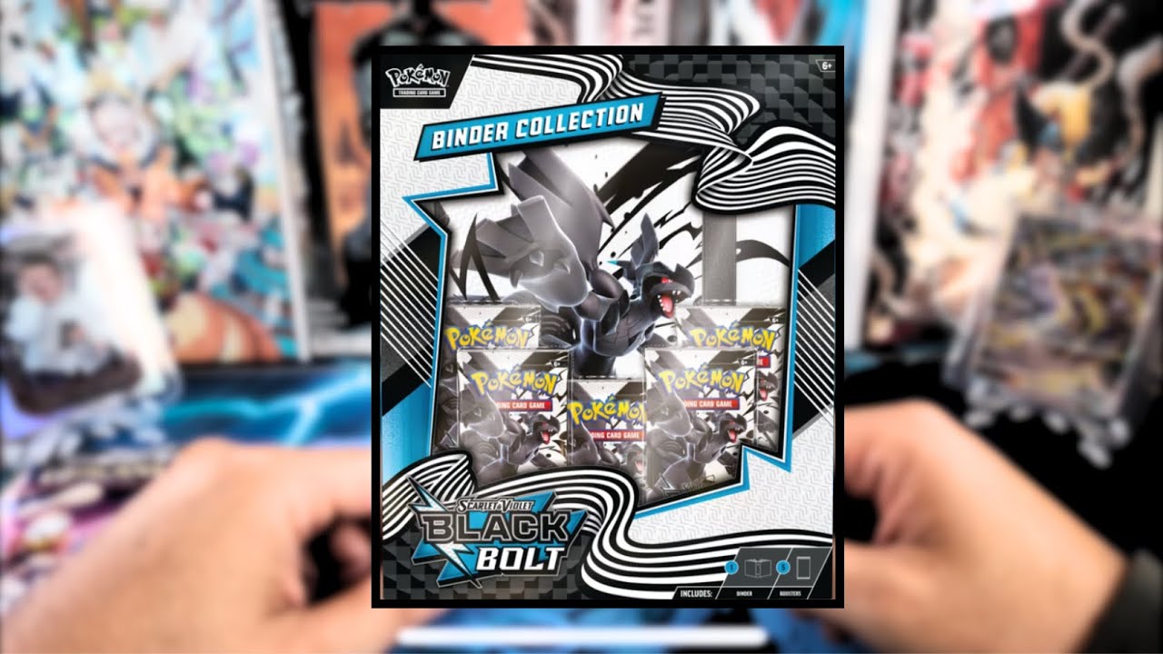 *NEW* BLACK BOLT BINDER COLLECTION UNBOXING!!