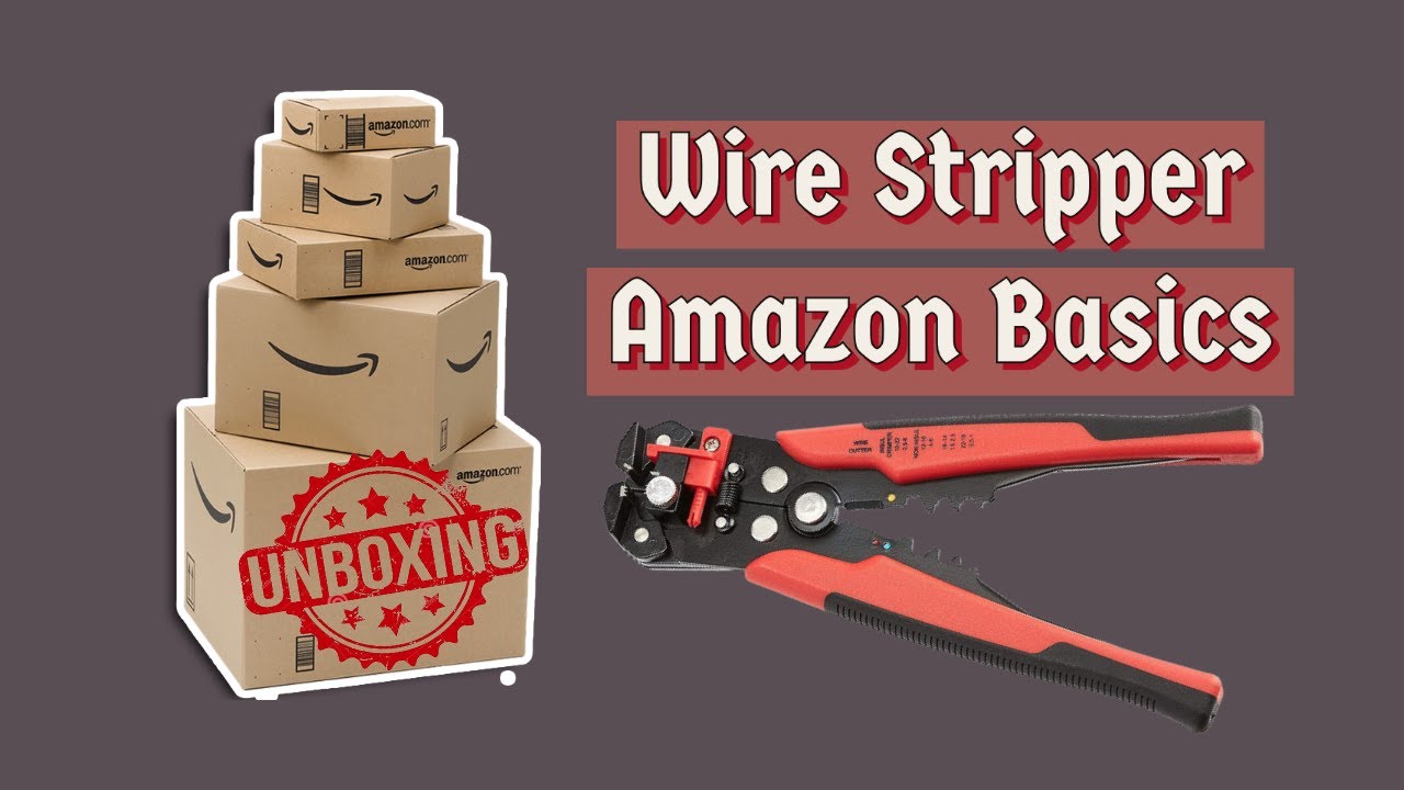 Unboxing Amazon Basics Wire Stripper from Amazon #unboxing #review | juaad101