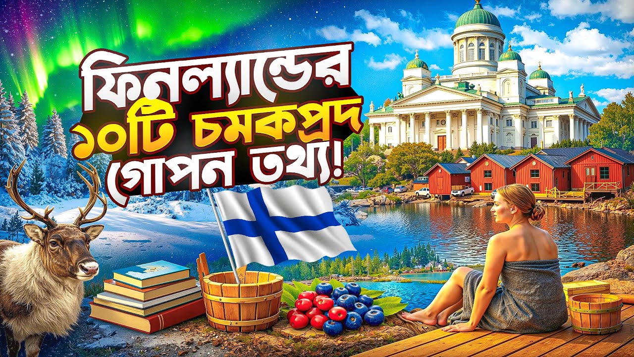 ফিনল্যান্ডের ১০টি চমকপ্রদ গোপন তথ্য!