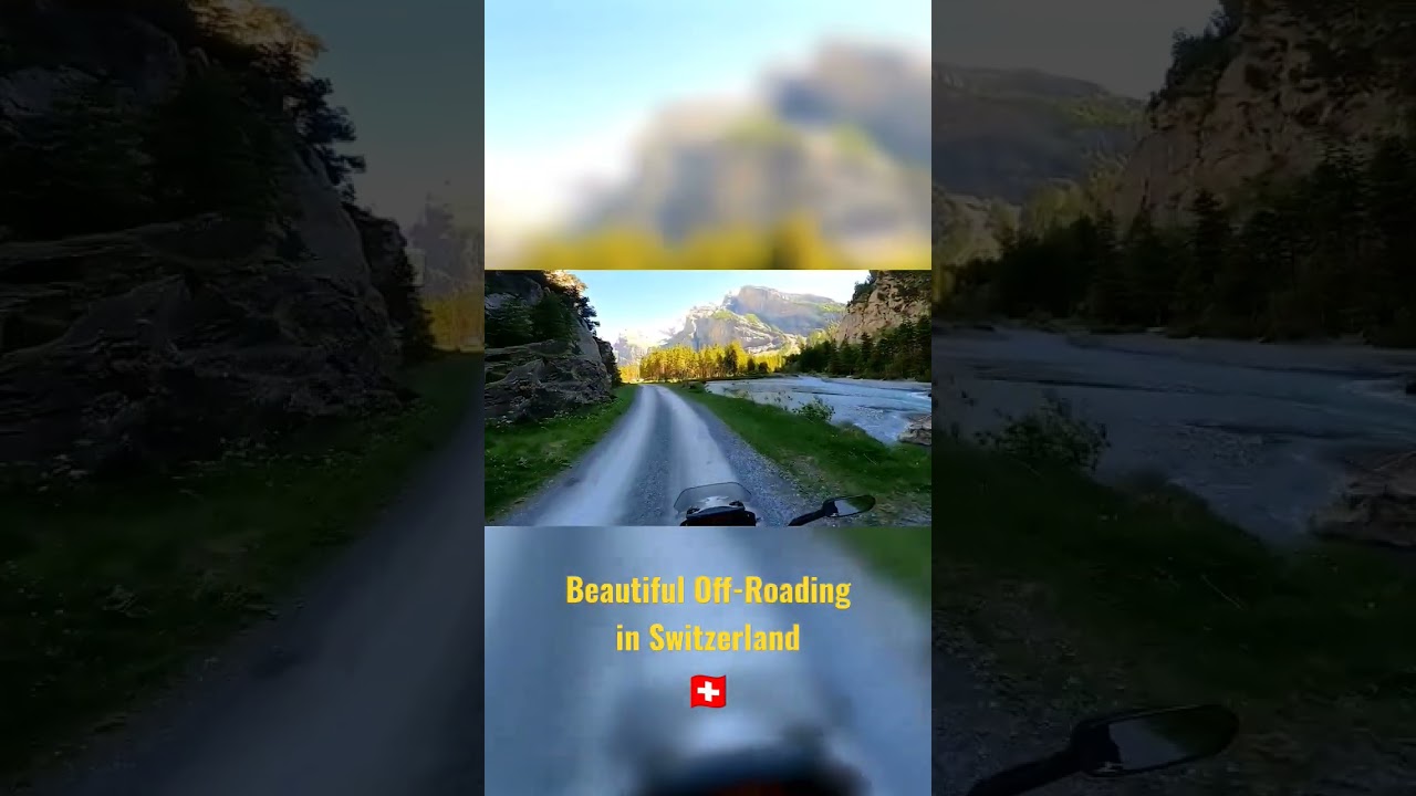 🇨🇭Swiss Motorcycle Off road 😍🏍️ #swiss #motorcycle #rawsound #beautiful #travel #motovlog #nature