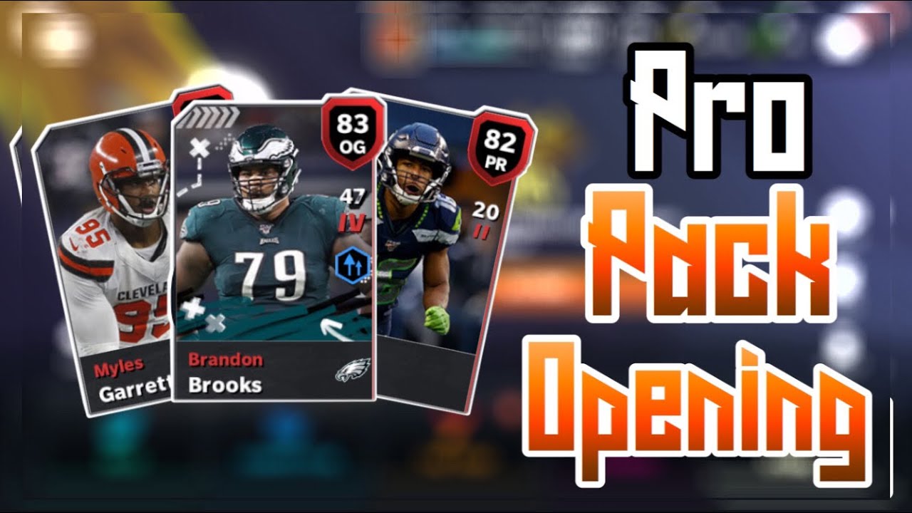 Pro Pack Opening!! | PULLED A 80 OVR!!!! | Madden Mobile 21