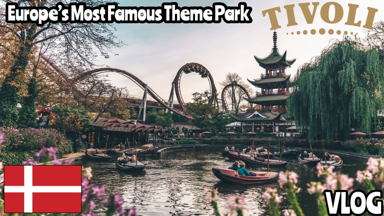 Europe&rsquo;s Most FAMOUS Theme Park! Tivoli Gardens - Copenhagen, Denmark | VLOG [2022]