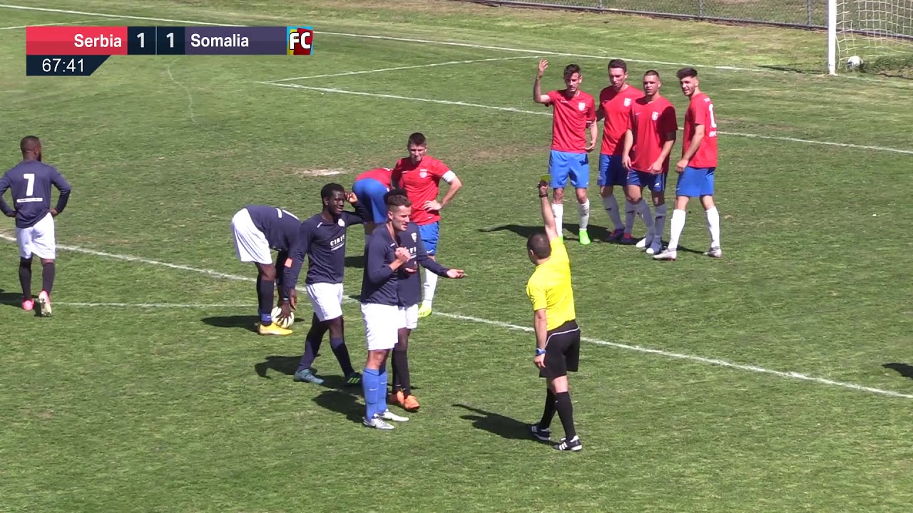 2018 ANC Cup Semi - Serbia v Somalia