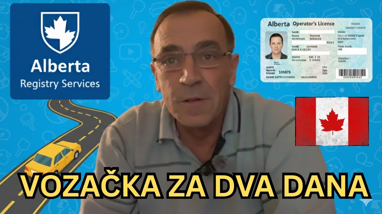 Kako dobiti vozačku dozvolu Class 5 u Kanadi (Alberta) 🇨🇦 | Korak po korak vodič