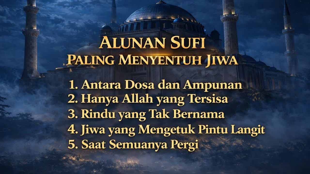 Antara dosa dan ampunan | Alunan Sufi Paling Menyentuh Jiwa