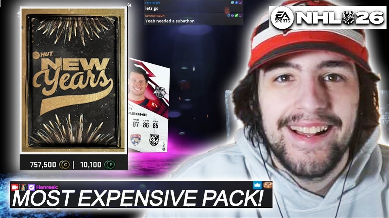 Этот набор стоит 100 долларов! Самый дорогой набор в истории! NHL 26 HUT