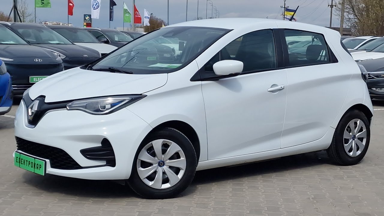 12,300$ Renault Zoe 2020 52kwh який має порт зарядки CCS ! Пригнаний з Франції