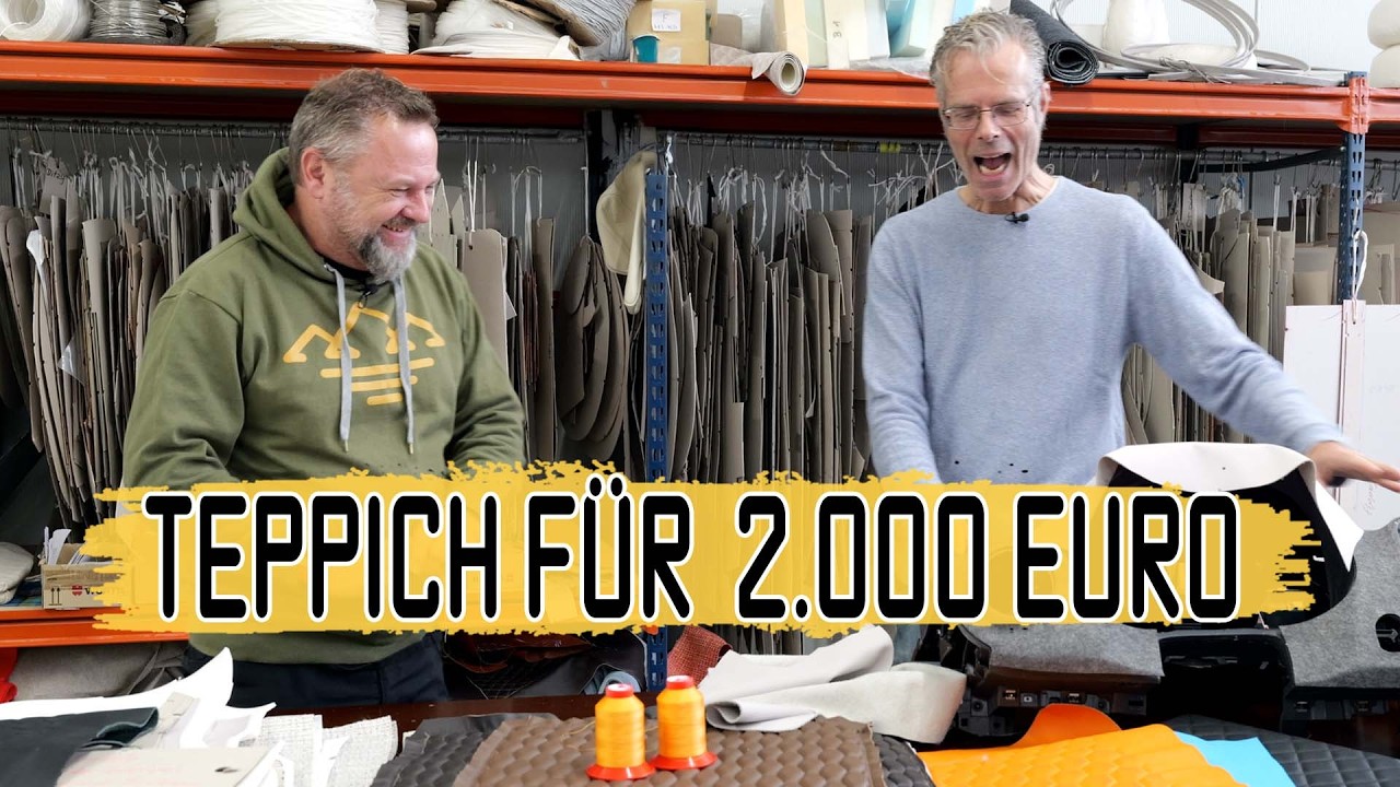 EXTREM INDIVIDUALISIERUNG Wohnmobil made in Germany - UPGRADEYOURVAN mein neuer TEPPICH