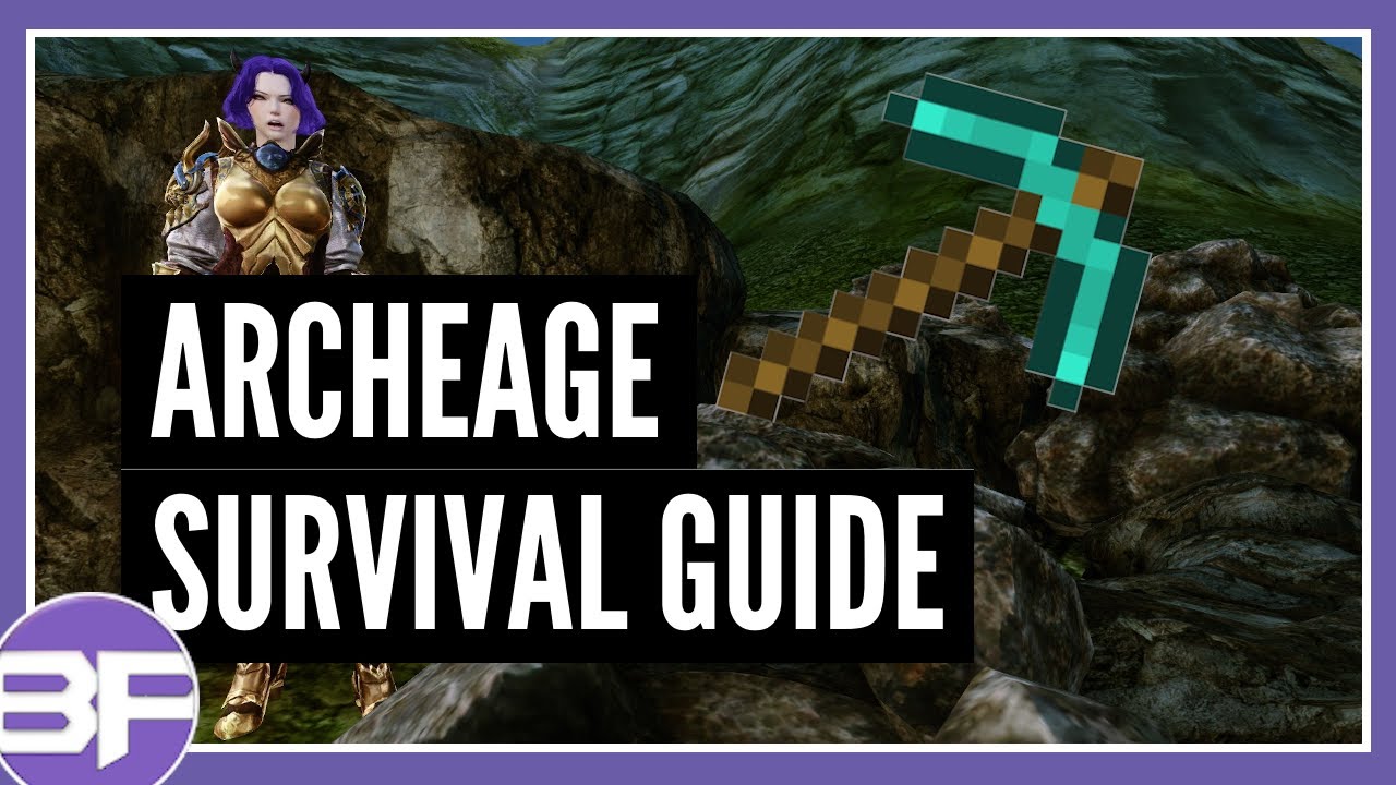 Mining (basics) - Archeage Survival Guide Ep.3
