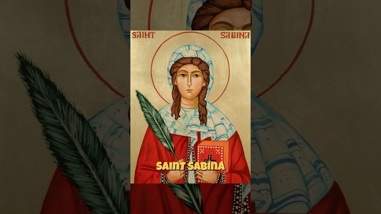 St. Sabina #santasabina #saintsabina #catholicsaint #saint #christianfaith #storja #jesus #rome