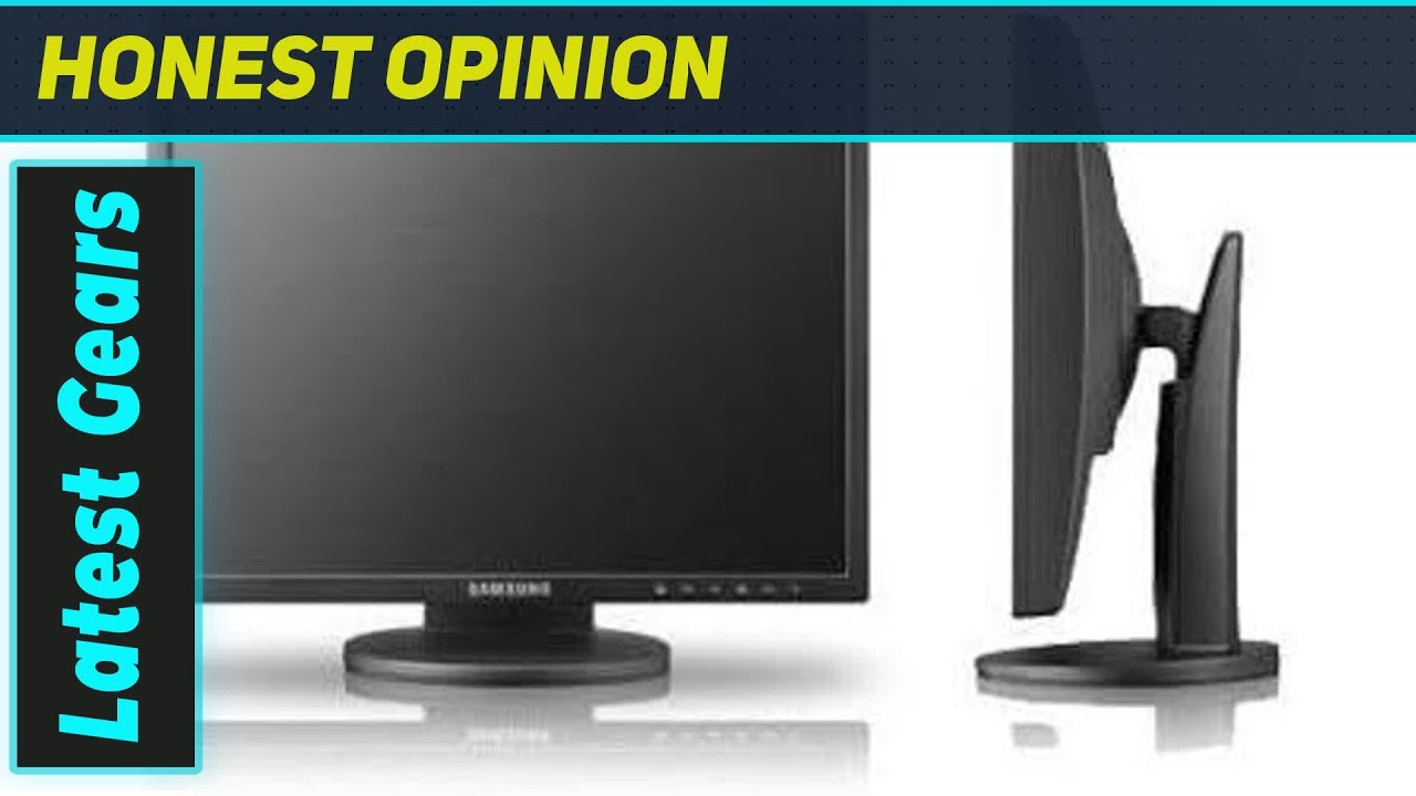 Samsung SyncMaster 943BT-2: Still a Great 19 LCD in Todays World?