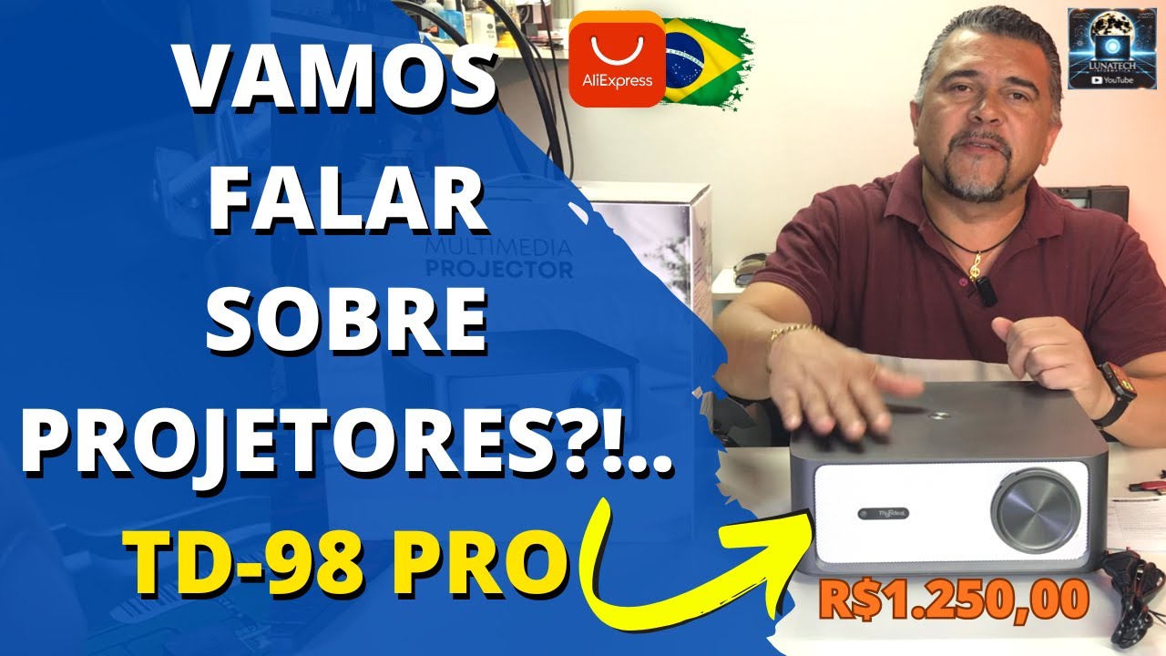 VAMOS FALAR SOBRE PROJETORES?!.. (Thundeal) TD-98 PRO / Assista antes de comprar!..