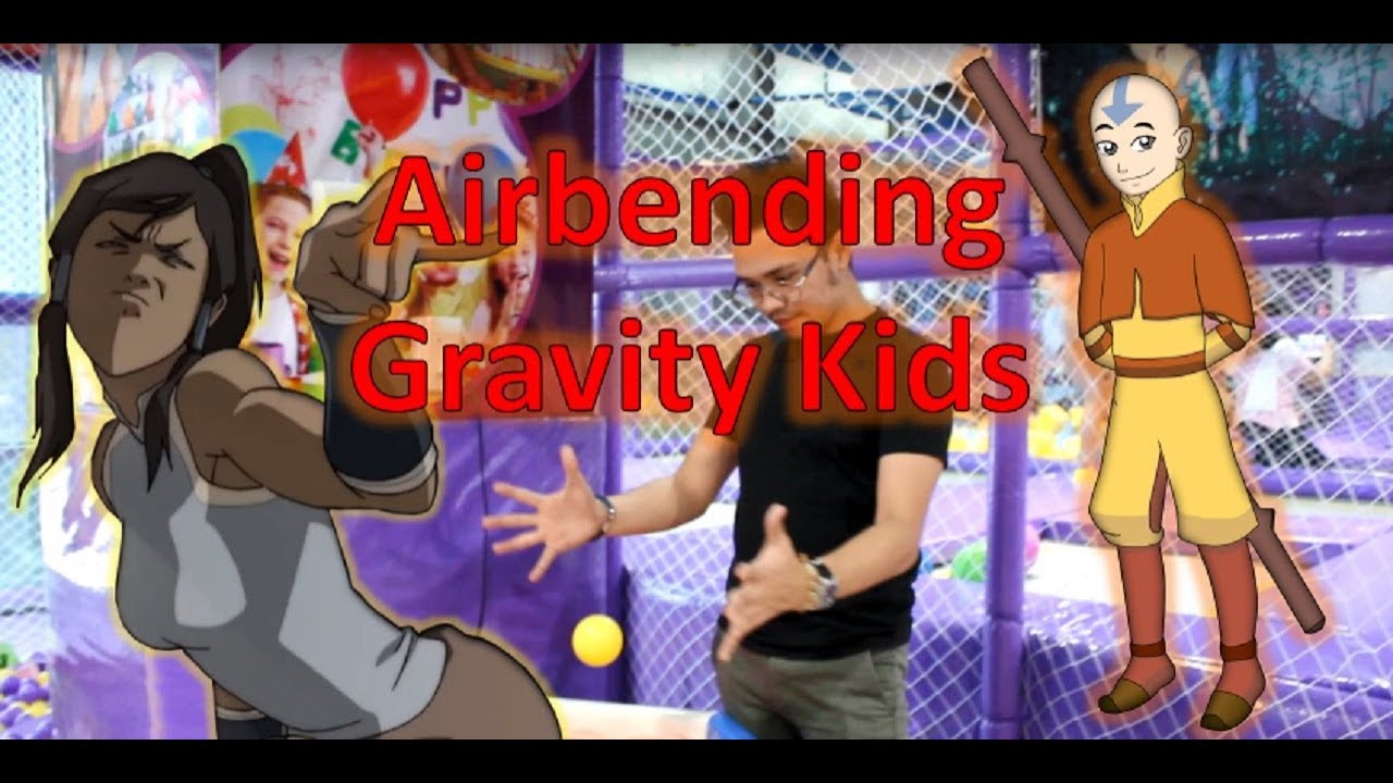 Airbending at Gravity Kids | Hey Berty