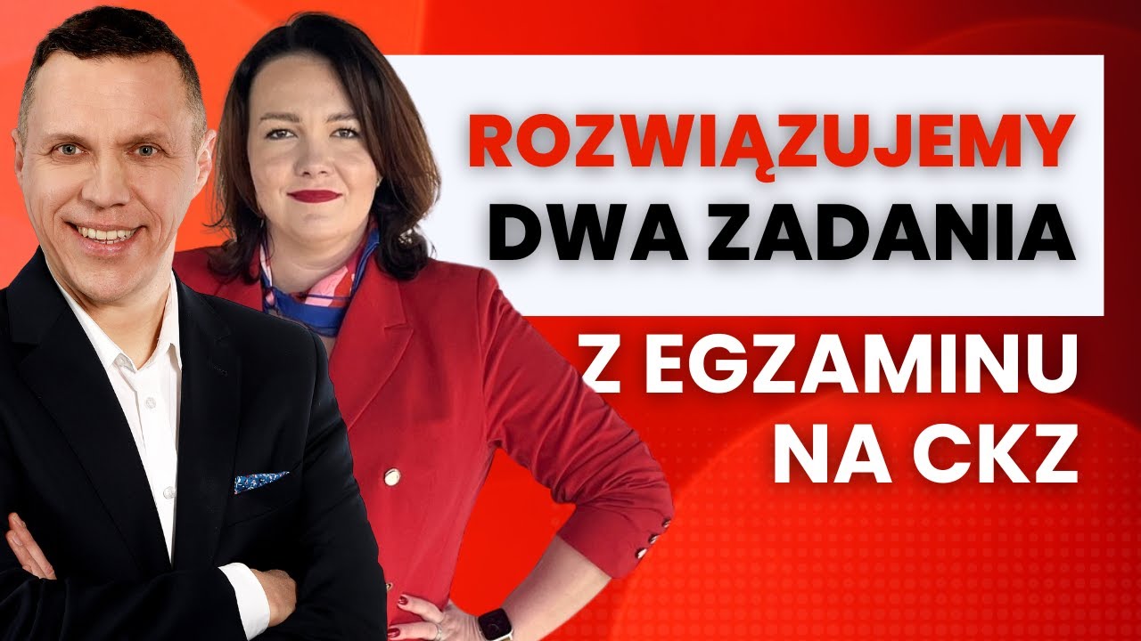 Certyfikat Kompetencji Zawodowych - wyliczamy dwa przykładowe zadania