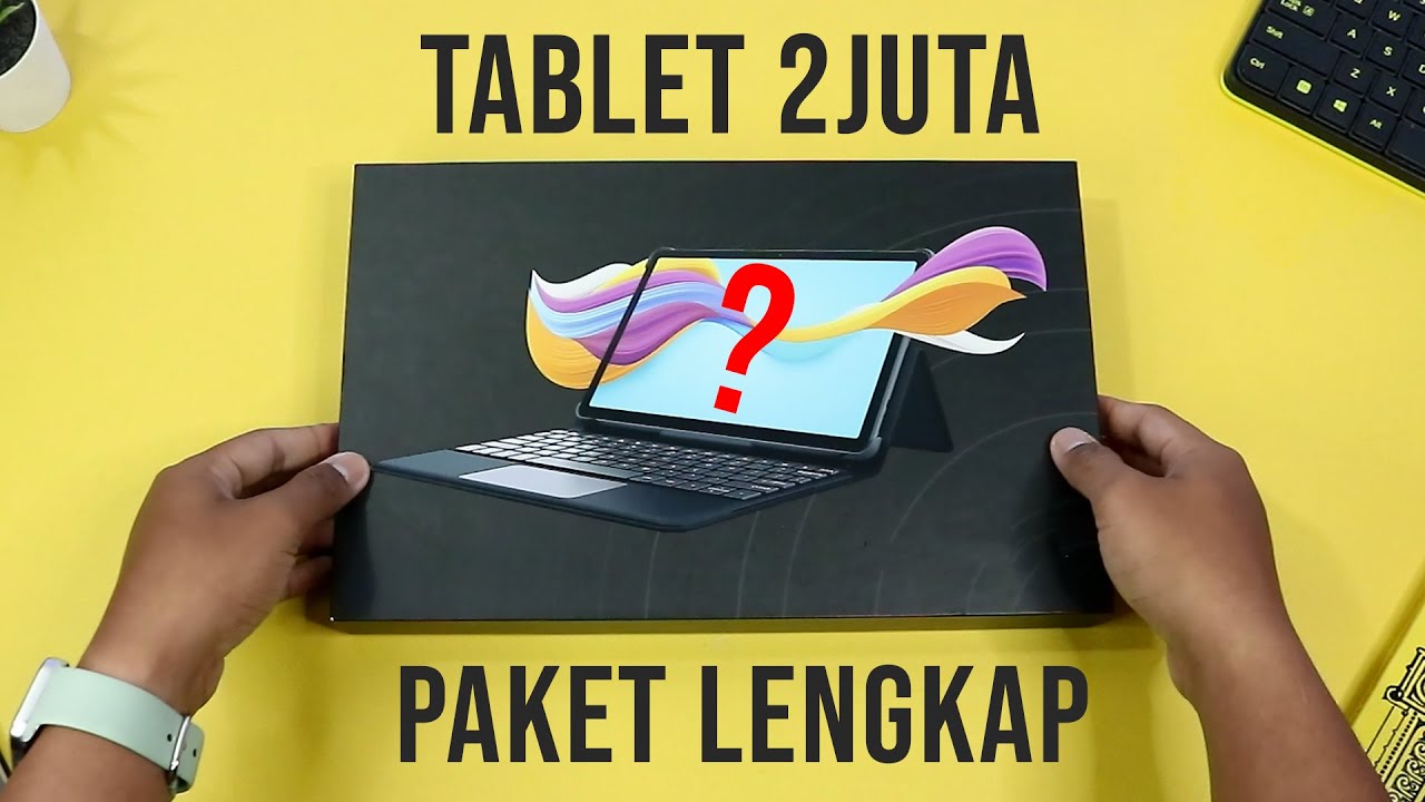 TABLET 2 JUTA PAKET LENGKAP !! - UNBOXING: LUNA TWINBOOK T10