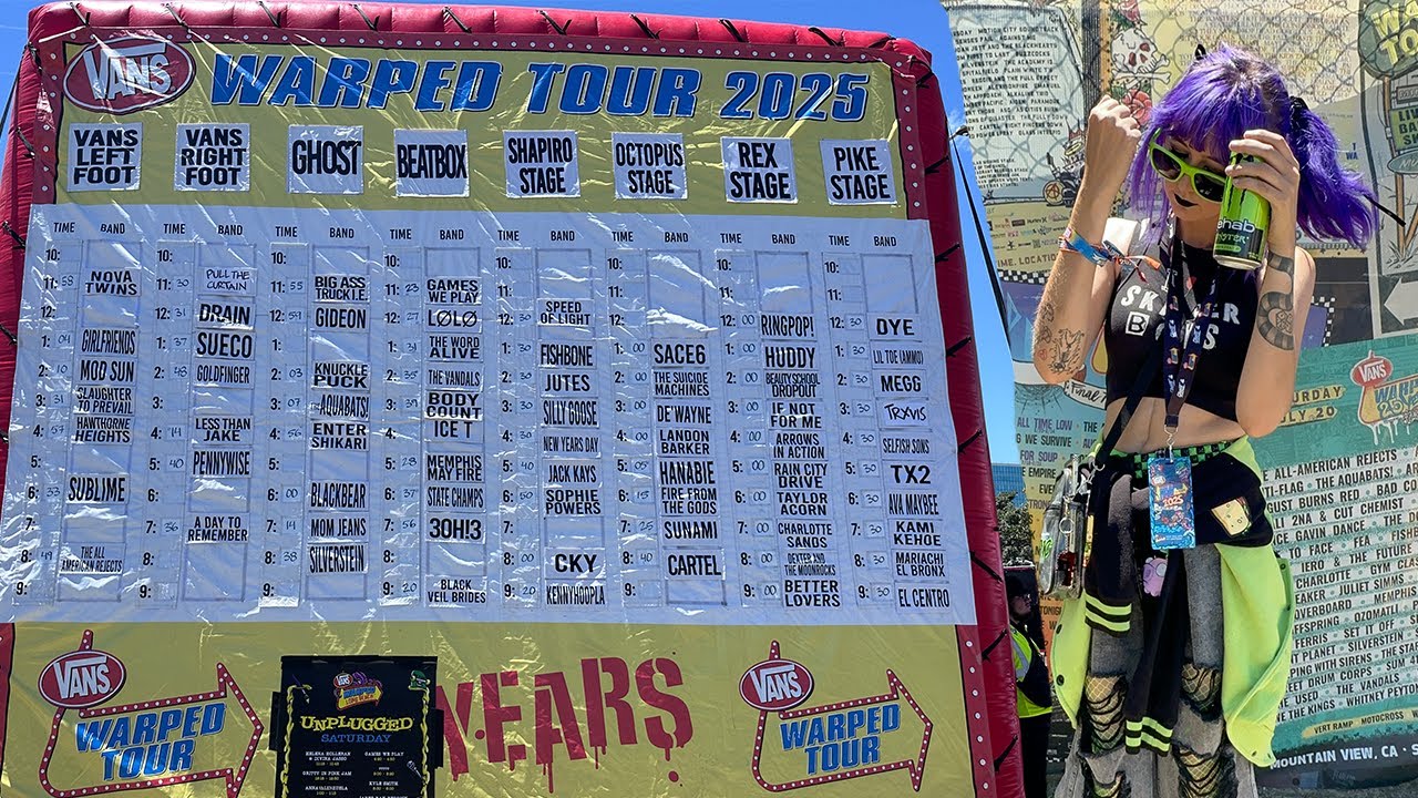 Did Warped Tour 2025 Live Up To The Hype? | Long Beach