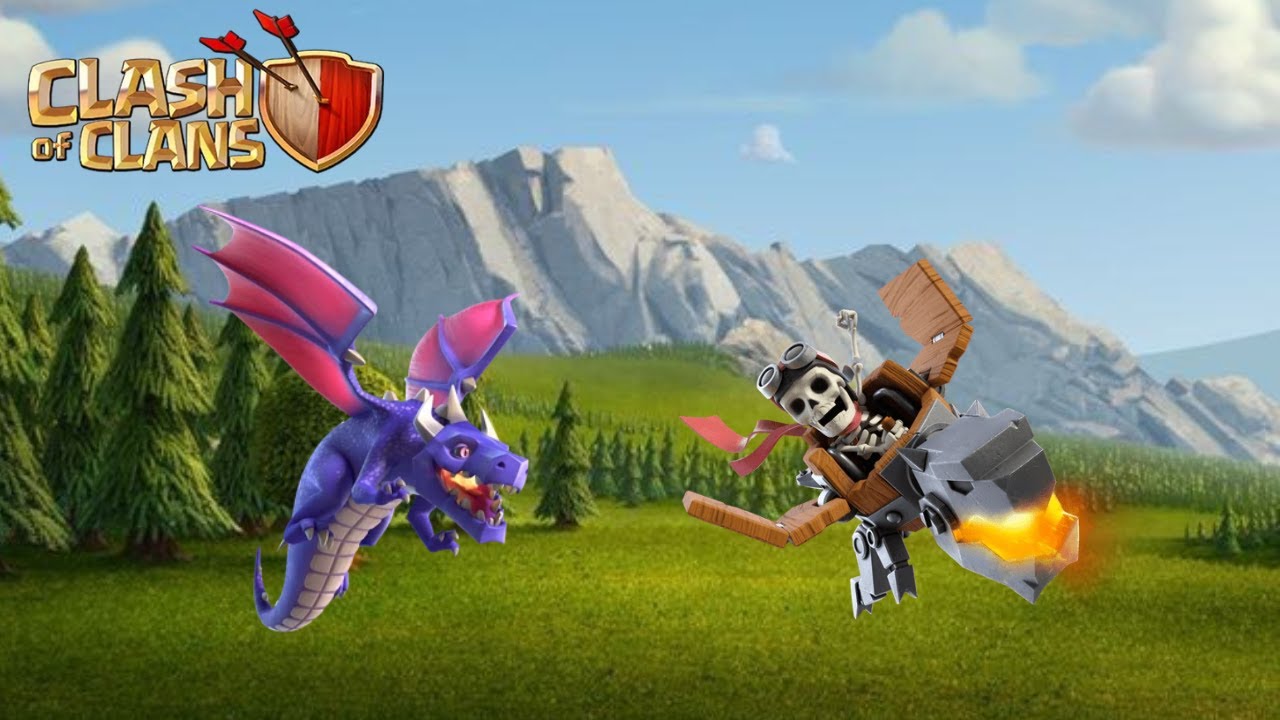 TH 17 DRAGON AND E DRAG WITH BAT SPELL ATTACK USING EYE CONTROL!!!
