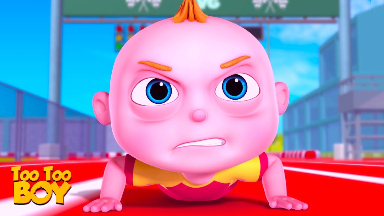 Who Is The Fastest And Many More Episodes | Too Too Boy | Cartoon Animation For Children