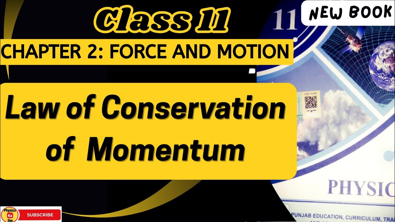 Law of Conservation of Momentum| Class11 Physics Chaptr2| Easy Explanation with Real Life Examples|