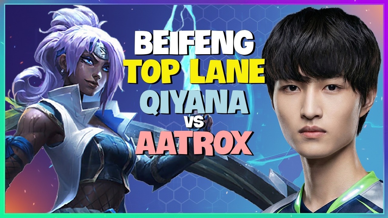 BeiFeng Qiyana : This Dude is CRUSHING Top Lane on the Super Server