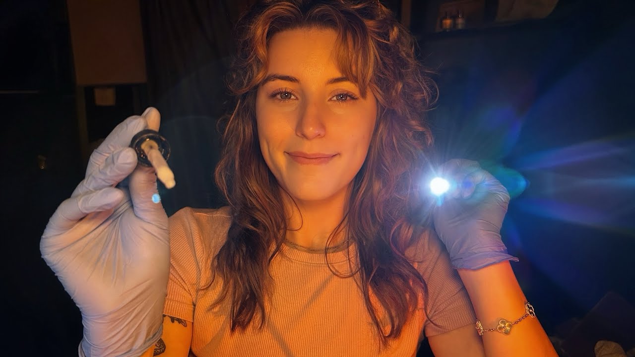 Проверка зрения с помощью ASMR после слишком долгого нахождения за экраном