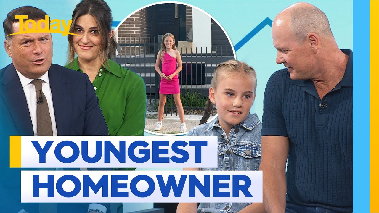 Meet Australia's youngest homeowner | Today Show Australia
