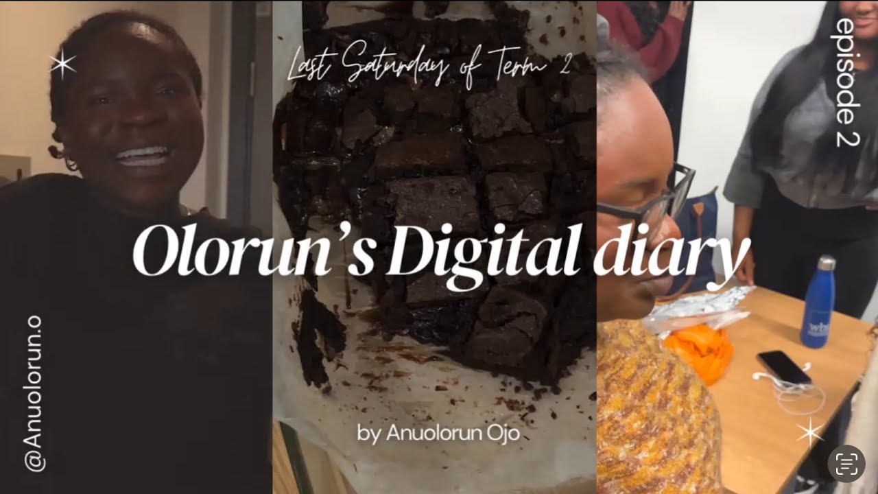 Olorun's Digital Diary| Makeup, Baking👩🏾‍🍳 and midnight gist...