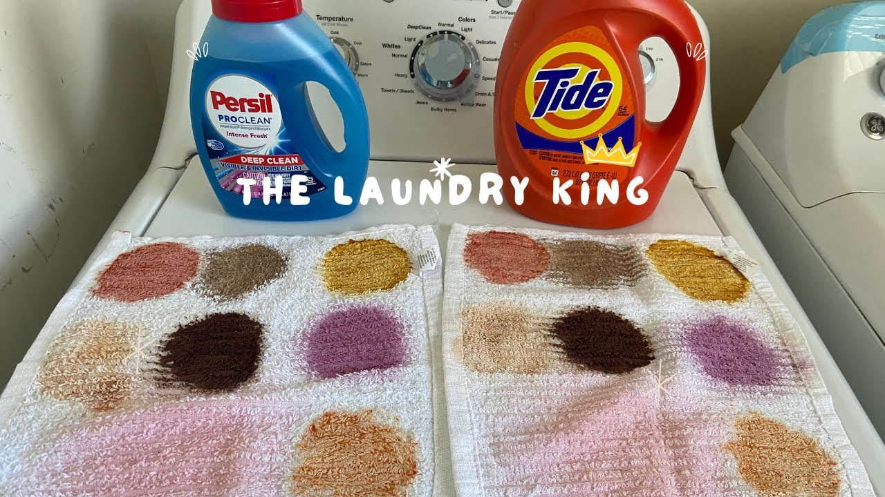 Tide vs Persil Liquid | Detergent Review 2023 S3E1