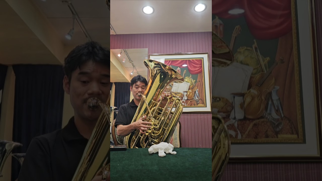 YCB-623 YAMAHA C-TUBA 試奏