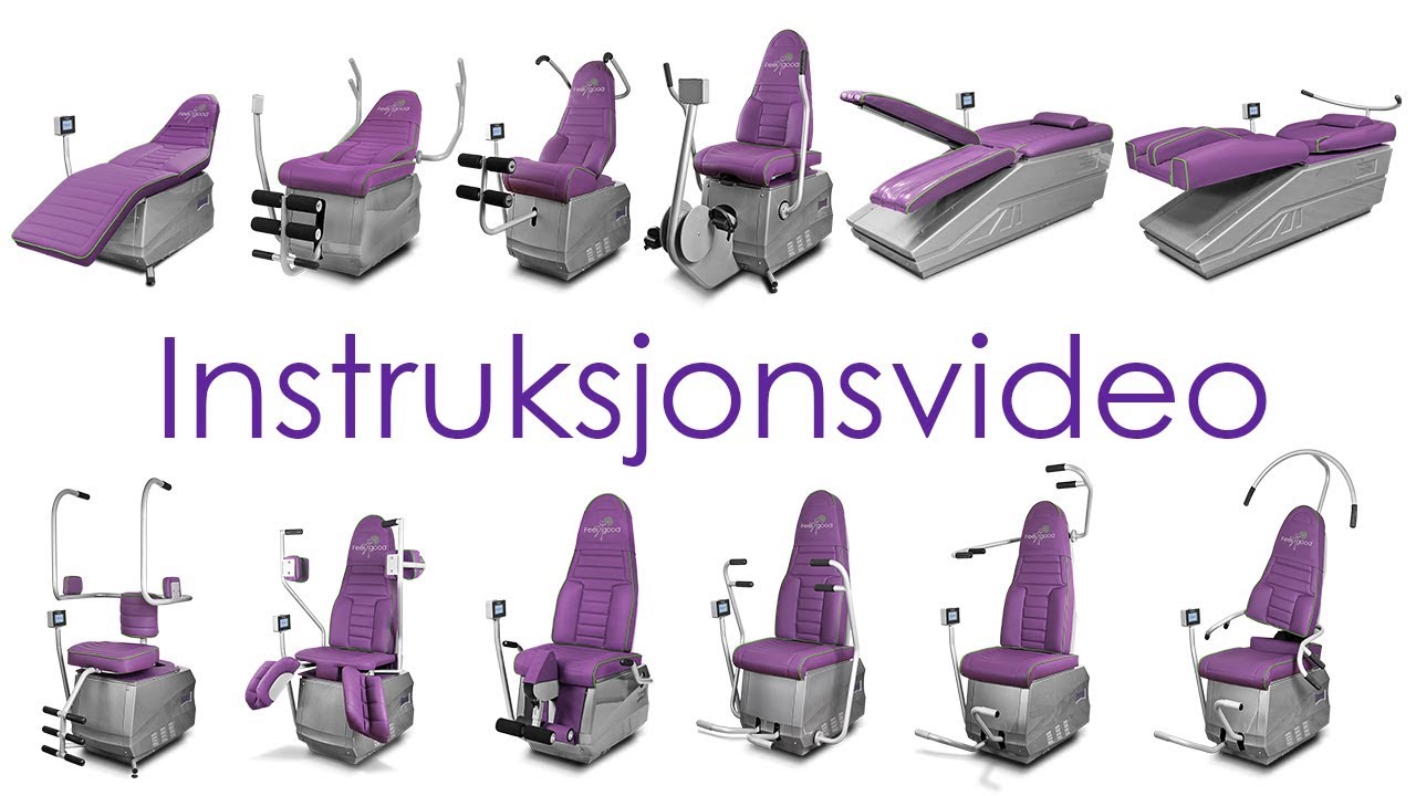 Instruksjonsvideo av Feelgood sine treningsmaskiner