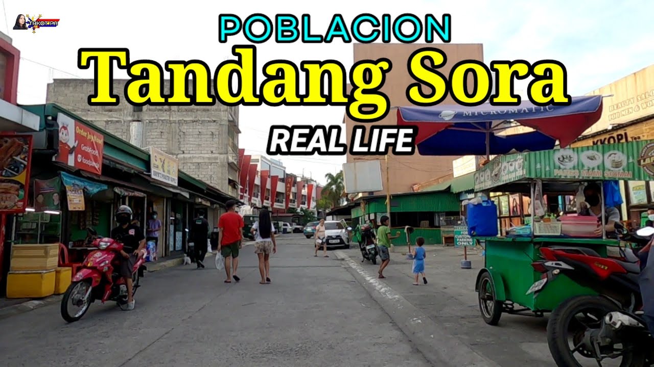 exploring Poblacion TANDANG SORA | bike TOUR / 🇵🇭