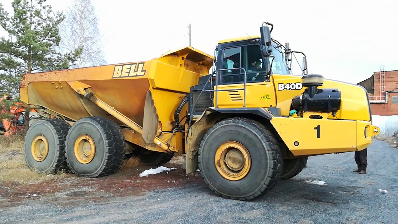 Карьерный самосвал Bell B40D б/у с пробегом